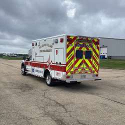 Photo of Elk Grove Fire Department Ambulance Side Back View 2