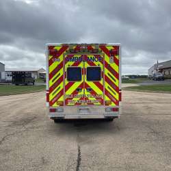 Photo of Elk Grove Fire Department Ambulance Back View