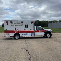 Photo of Elk Grove Fire Department Ambulance Side View