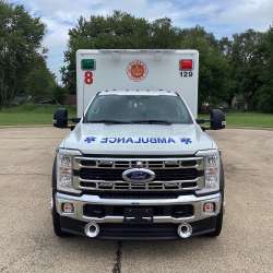 Photo of Elk Grove Fire Department Ambulance Front View
