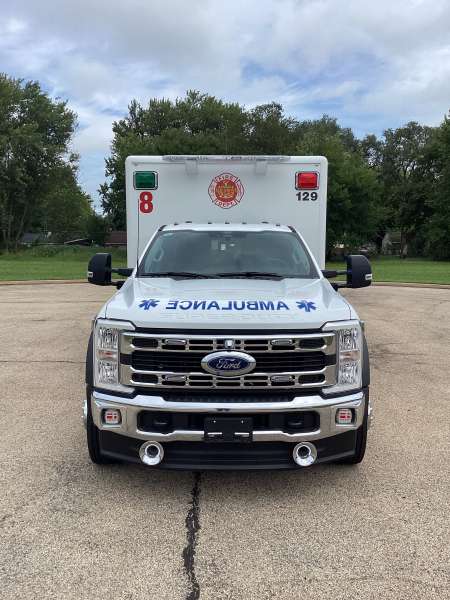 Photo of Elk Grove Fire Department Ambulance Front View