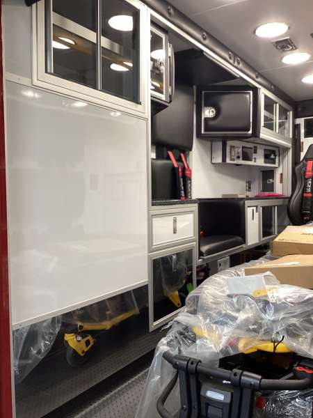 Photo of Waukegan Fire & Rescue Ambulance Interior View 6