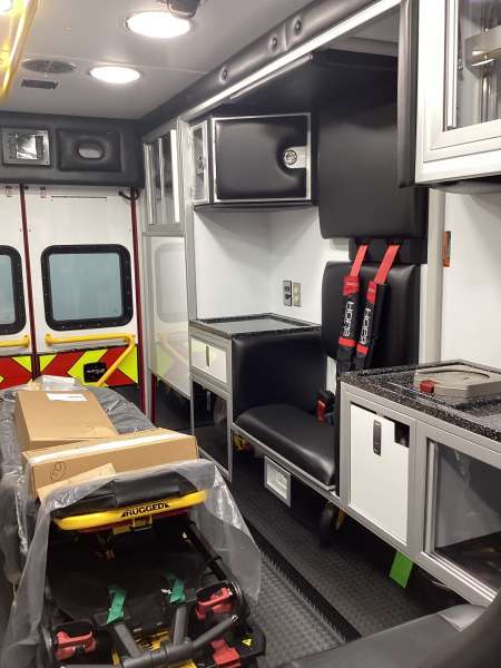 Photo of Waukegan Fire & Rescue Ambulance Interior View 2