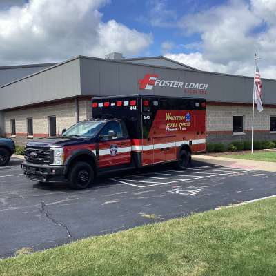 Waukegan Fire & Rescue Ambulance Main View