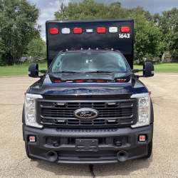 Photo of Waukegan Fire & Rescue Ambulance Front View