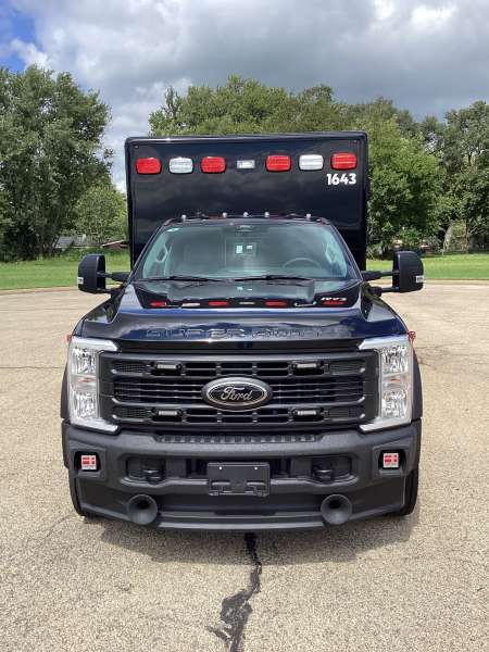 Photo of Waukegan Fire & Rescue Ambulance Front View