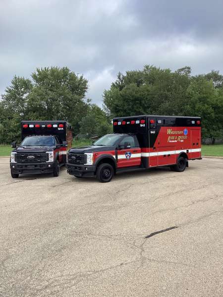 Photo of Waukegan Fire & Rescue Ambulances View 2