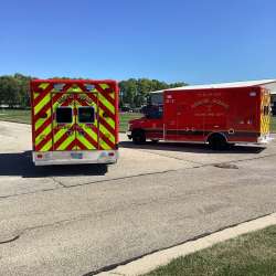 Photo of Racine Fire Department Back View with Side