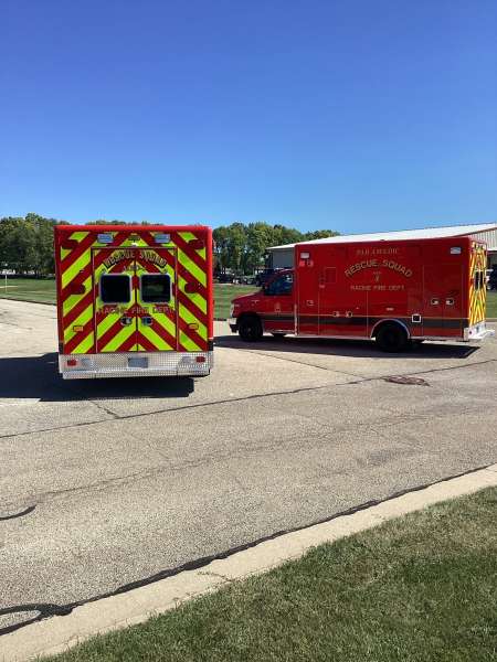 Photo of Racine Fire Department Back View with Side