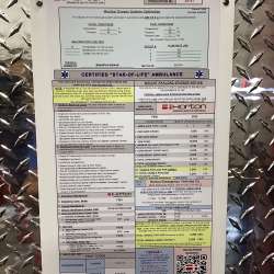 Photo of Homewood Fire Department Ambulance VIN Information