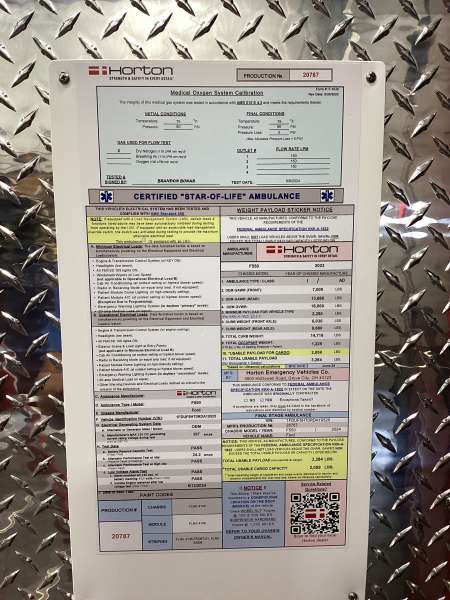 Photo of Homewood Fire Department Ambulance VIN Information