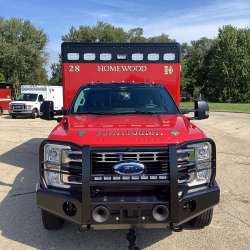 Photo of Homewood Fire Department Ambulance Front View