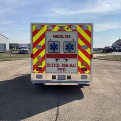 Photo of Bristol Kendall Ambulance Back View