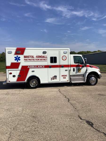 Photo of Bristol Kendall Ambulance Side View 1