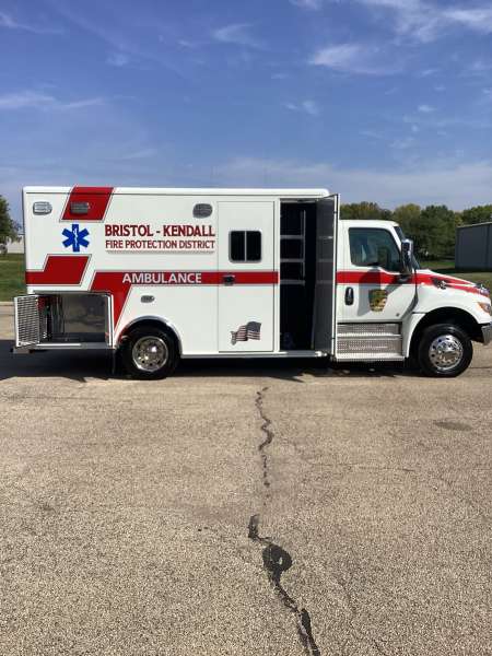 Photo of Bristol Kendall Ambulance Side View 1 Open