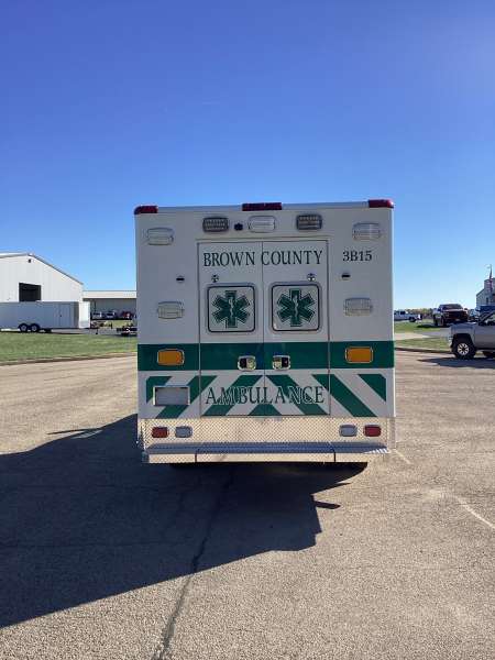 Photo of Brown County Ambulance Back View