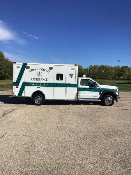 Photo of Brown County Ambulance Side View 1