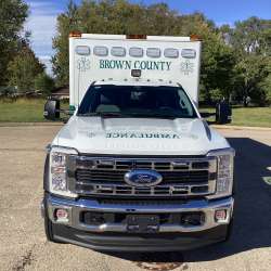 Photo of Brown County Ambulance Front View