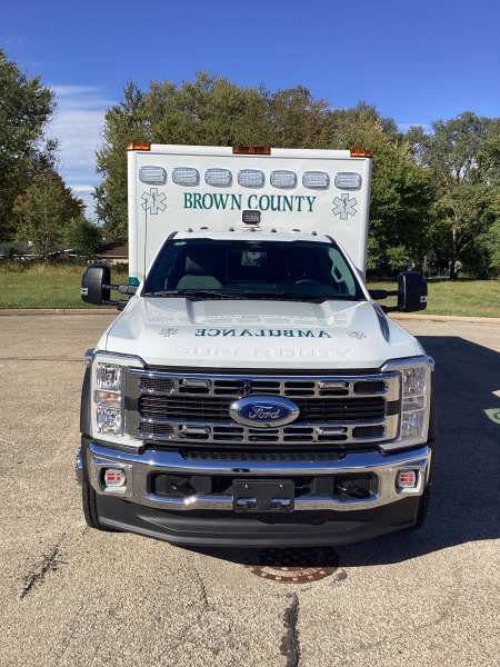 Photo of Brown County Ambulance Front View