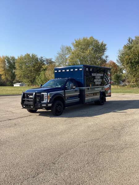 Photo of North Jefferson Ambulance Front Side View 1