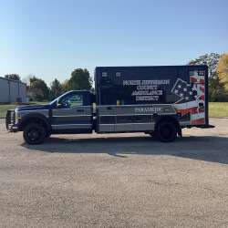 Photo of North Jefferson Ambulance Side View 1