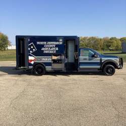 Photo of North Jefferson Ambulance Side View 2 Opened