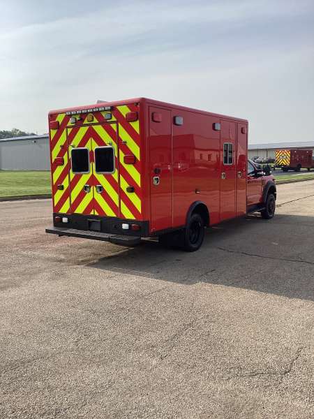 Photo of Janesville Fire Department Remount Outside View of a New Delivery