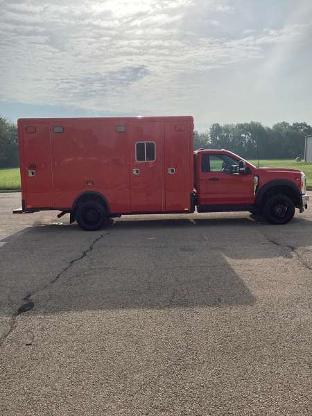 Photo of Janesville Fire Department Remount Outside View of a New Delivery