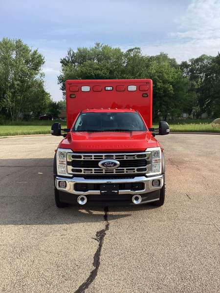 Photo of Janesville Fire Department Remount Outside View of a New Delivery