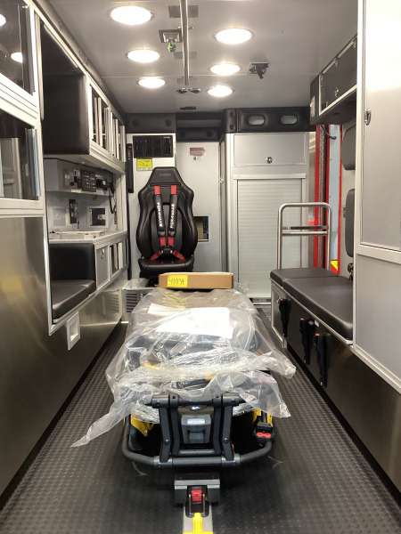 Photo of Janesville Fire Department Remount Interior View of a New Delivery