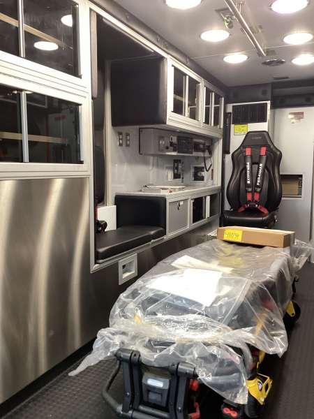 Photo of Janesville Fire Department Remount Interior View of a New Delivery