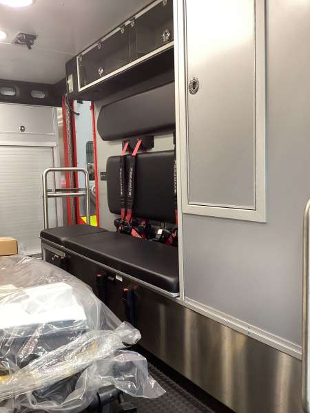 Photo of Janesville Fire Department Remount Interior View of a New Delivery
