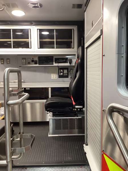 Photo of Janesville Fire Department Remount Interior View of a New Delivery
