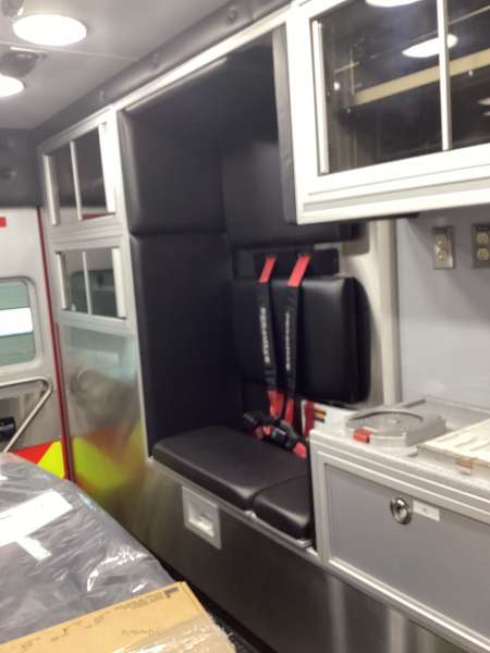 Photo of Janesville Fire Department Remount Interior View of a New Delivery