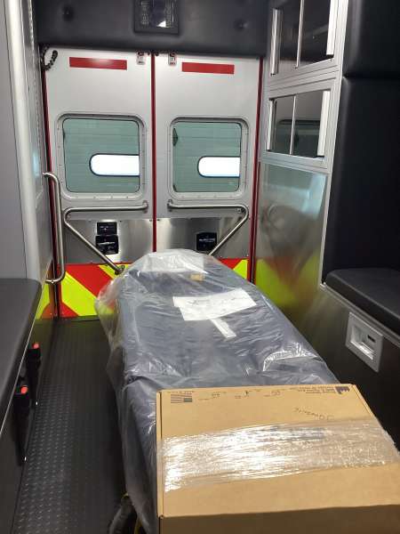 Photo of Janesville Fire Department Remount Interior View of a New Delivery
