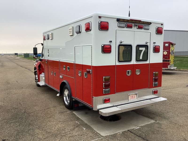 Photo of Kenosha Fire new delivery showcasing the exterior of the vehicle with all its features.