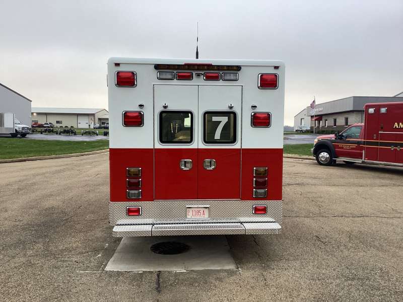 Photo of Kenosha Fire new delivery showcasing the exterior of the vehicle with all its features.