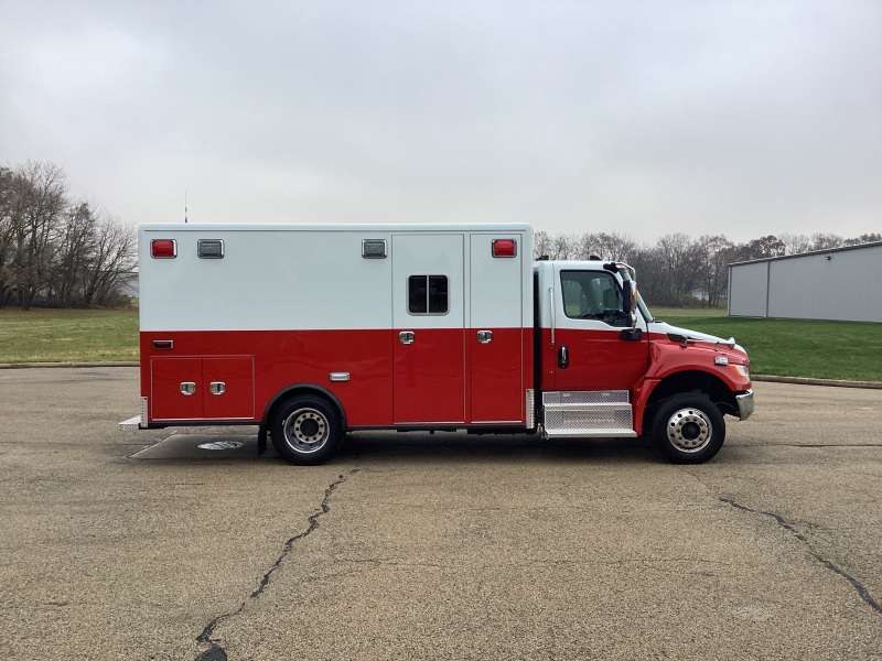 Photo of Kenosha Fire new delivery showcasing the exterior of the vehicle with all its features.