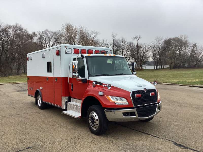 Photo of Kenosha Fire new delivery showcasing the exterior of the vehicle with all its features.