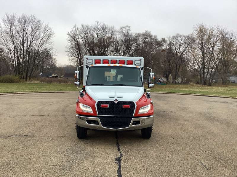 Photo of Kenosha Fire new delivery showcasing the exterior of the vehicle with all its features.