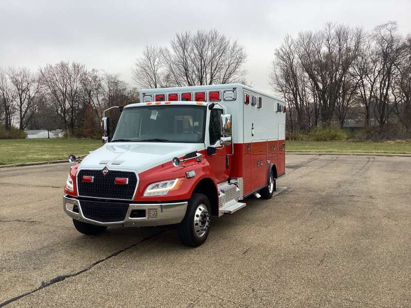 Photo of Kenosha Fire new delivery showcasing the exterior of the vehicle with all its features.