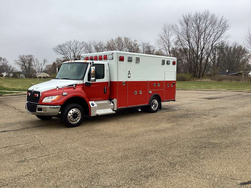 Photo of Kenosha Fire new delivery showcasing the exterior of the vehicle with all its features.
