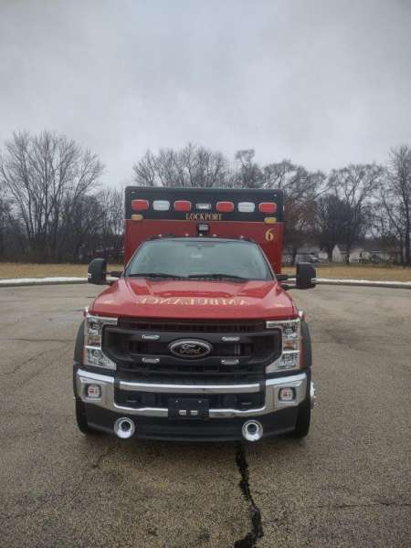 Photo of ambulance front view