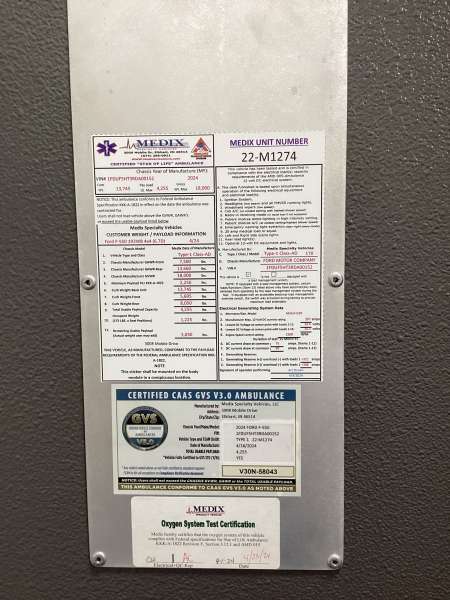 Photo of New Logan County Paramedics Ambulance