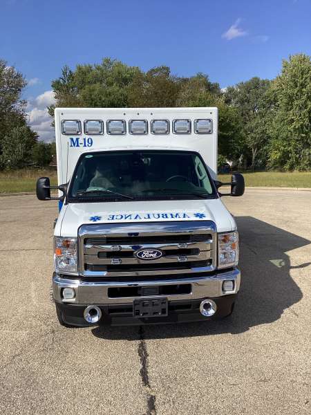 Photo of New delivery for the Marseilles Fire Department showcasing hardware and other equipment
