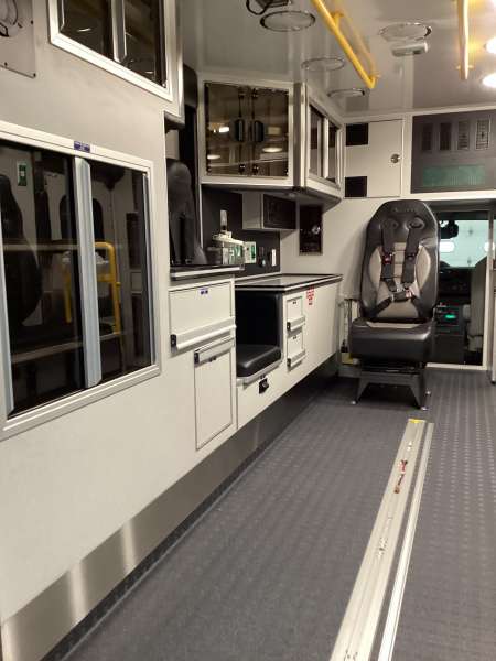 Photo of New delivery for the Marseilles Fire Department showcasing hardware and other equipment