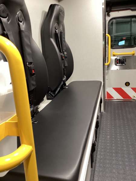 Photo of New delivery for the Marseilles Fire Department showcasing hardware and other equipment