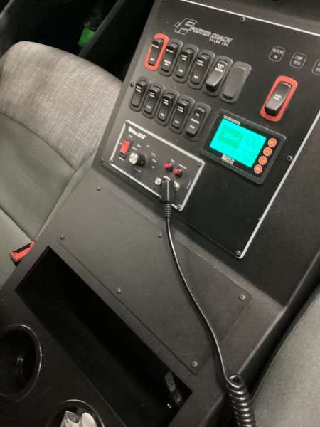 Photo of Metamora-Washburn Ambulance new delivery showcasing the interior with its equipment and features.