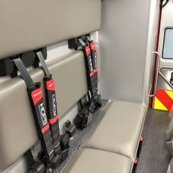 Photo of New Delivery Park Ridge Fire Department showing off the interior and all of its components