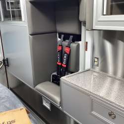 Photo of New delivery Northbrook Fire Department interior showcase.